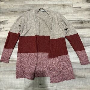 Pink Clover Gemma Colorblock Cardigan Medium